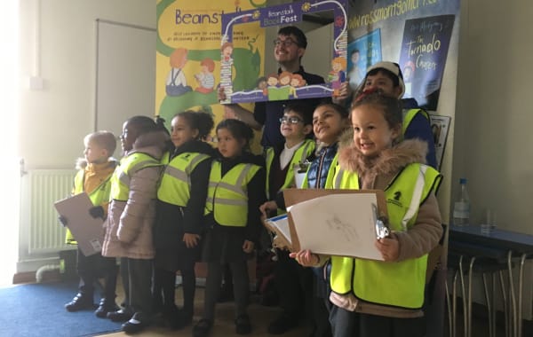 Over 600 primary school children take part in Beanstalk BookFest 2018