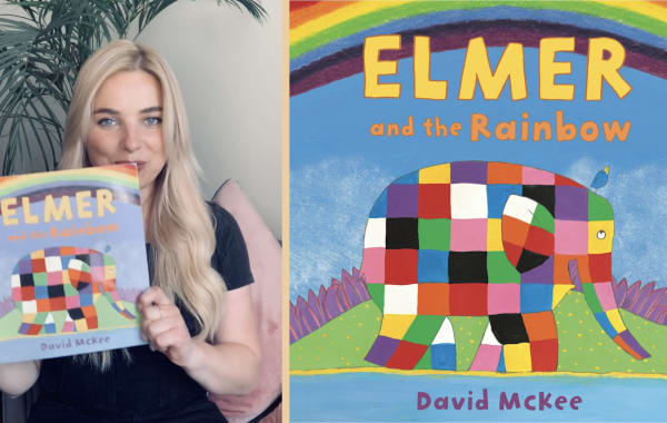 Sian Welby reads 'Elmer and the rainbow'