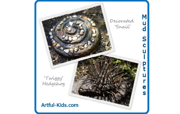 Artful Kids Mud Sculptures
