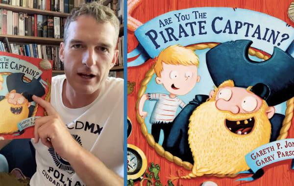 Dan Snow reads 'Are you the pirate captain?'